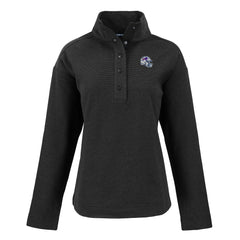 Buffalo Bills Cutter & Buck Women's Hunts Point Eco Half-Snap Sweatshirt