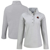 Washington Commanders Cutter & Buck Women's Hunts Point Eco Half-Snap Sweatshirt