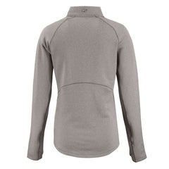 Jacksonville Jaguars Cutter & Buck Women's Peshastin Eco Fleece Recycled Tri-Blend Raglan Half-Zip Jacket