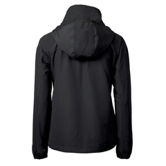 Detroit Lions Cutter & Buck Women's Charter Eco Recycled Half-Zip Hooded Anorak Jacket