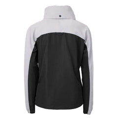 Las Vegas Raiders Cutter & Buck Women's Charter Eco Recycled Half-Zip Hooded Anorak Jacket