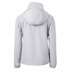 Cincinnati Bengals Cutter & Buck Women's Charter Eco Recycled Half-Zip Hooded Anorak Jacket