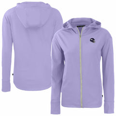 Minnesota Vikings Cutter & Buck Women's Daybreak Eco Recycled Full-Zip Hoodie Jacket