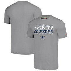 Dallas Cowboys Homage Unisex The NFL ASL Collection by Love Sign American Sign Language T-Shirt