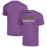 Baltimore Ravens Homage Unisex The NFL ASL Collection by Love Sign American Sign Language T-Shirt