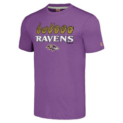 Baltimore Ravens Homage Unisex The NFL ASL Collection by Love Sign American Sign Language T-Shirt
