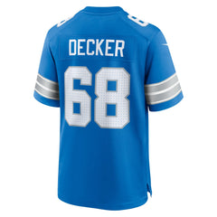 Detroit Lions Nike Taylor Decker Team Game Jersey