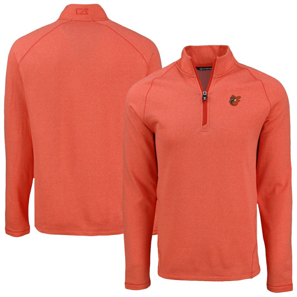 Baltimore Orioles Cutter & Buck Peshastin Eco Fleece Recycled Raglan Quarter-Zip Top | MLB Near me