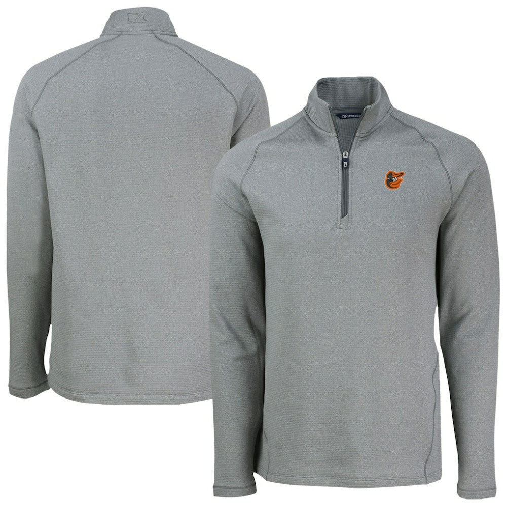Baltimore Orioles Cutter & Buck Peshastin Eco Fleece Recycled Raglan Quarter-Zip Top | MLB US
