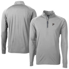 Atlanta Falcons Cutter & Buck Adapt Eco DryTec Raglan Quarter-Zip Jacket