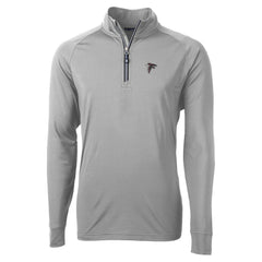 Atlanta Falcons Cutter & Buck Adapt Eco DryTec Raglan Quarter-Zip Jacket