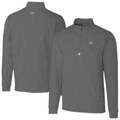 Green Bay Packers Cutter & Buck Traverse Stretch Quarter-Zip Top