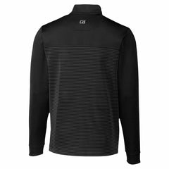 Detroit Lions Cutter & Buck Traverse Stripe Stretch DryTec Quarter-Zip Top