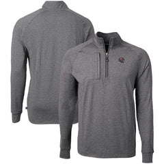 Tampa Bay Buccaneers Cutter & Buck Big & Tall Adapt Eco Raglan Quarter-Zip Jacket