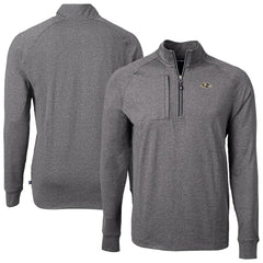 Baltimore Ravens Cutter & Buck Big & Tall Adapt Eco Raglan Quarter-Zip Jacket