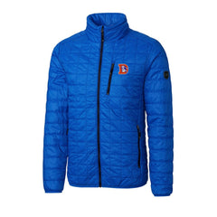 Denver Broncos Cutter & Buck Big & Tall Rainier PrimaLoft Eco Insulated Full-Zip Puffer Jacket
