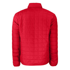 Kansas City Chiefs Cutter & Buck Big & Tall Rainier PrimaLoft Eco Insulated Full-Zip Hoodie Puffer Jacket