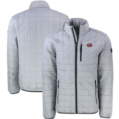 San Francisco 49ers Cutter & Buck Big & Tall Rainier PrimaLoft Eco Insulated Full-Zip Puffer Jacket