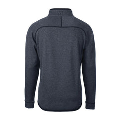 New York Giants Cutter & Buck Big & Tall Mainsail Sweater-Knit Raglan Half-Zip Jacket