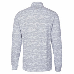 Pittsburgh Steelers Cutter & Buck Big & Tall Traverse Eco Camo Tri-Blend DryTec Quarter-Zip Jacket
