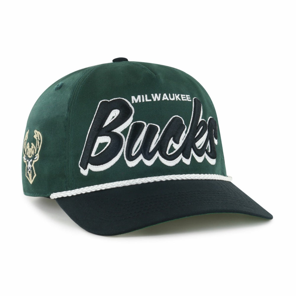 Milwaukee Bucks '47 Dropshadow Rope Hitch Adjustable Hat Discount