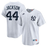 Reggie Jackson New York Yankees Throwback Cooperstown Collection Limited Jersey - White