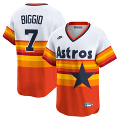 Craig Biggio Houston Astros Nike Throwback Cooperstown Collection Limited Player Jersey | MLB Sale