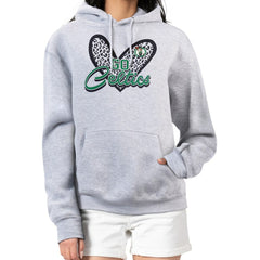 Boston Celtics G-III 4Her by Carl Banks Women's Leopard Heart Graphic Fleece Pullover Hoodie Online