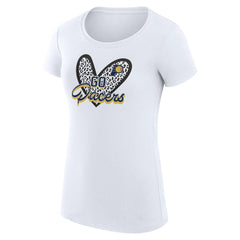 Indiana Pacers G-III 4Her by Carl Banks Women's Super-Slim Fit Lightweight Leopard Heart T-Shirt Discount