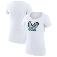 Orlando Magic G-III 4Her by Carl Banks Women's Super-Slim Fit Lightweight Leopard Heart T-Shirt Discount