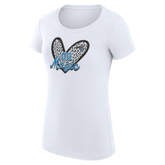 Orlando Magic G-III 4Her by Carl Banks Women's Super-Slim Fit Lightweight Leopard Heart T-Shirt Discount