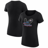 Oklahoma City Thunder G-III 4Her by Carl Banks Women's Super-Slim Fit Lightweight Leopard Heart T-Shirt Online