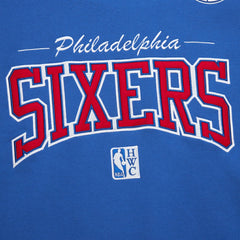 Philadelphia 76ers Hardwood Classics There & Back 2.0 Vintage Pullover Sweatshirt Discount