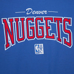 Denver Nuggets Hardwood Classics There & Back 2.0 Vintage Pullover Sweatshirt sale On Sale