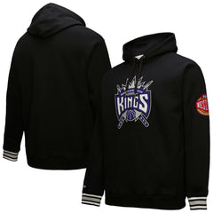 Sacramento Kings Chainstitch Applique Vintage Heavyweight Pullover Hoodie Discount