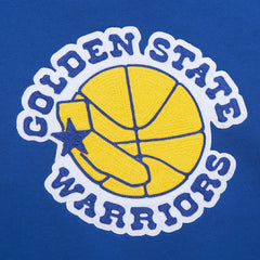 Golden State Warriors Chainstitch Applique Vintage Heavyweight Pullover Hoodie sale Outlet