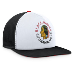 Chicago Blackhawks Fanatics Decades Collection Foam Front Snapback Hat On Sale