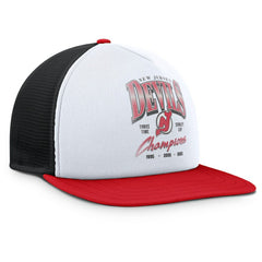 New Jersey Devils Fanatics Decades Collection Foam Front Snapback Hat For Sale