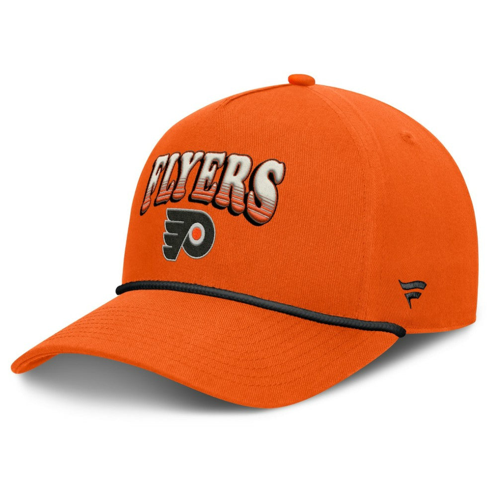 Philadelphia Flyers Fanatics Decades Collection A-Frame Rope Adjustable Hat Sale