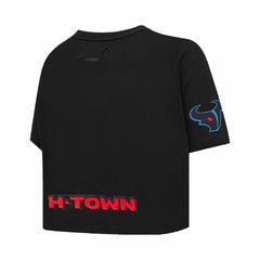 Houston Texans C.J. Stroud Pro Standard Women's Player Name & Number Cropped Boxy T-Shirt