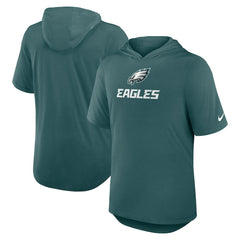 Philadelphia Eagles Nike Lockup Tri-Blend Hoodie T-Shirt