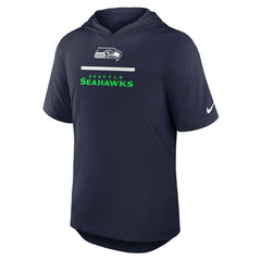 Seattle Seahawks Nike Lockup Tri-Blend Hoodie T-Shirt