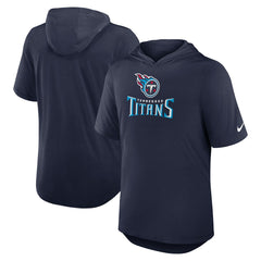Tennessee Titans Nike Lockup Tri-Blend Hoodie T-Shirt