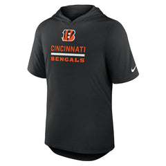 Cincinnati Bengals Nike Lockup Tri-Blend Hoodie T-Shirt