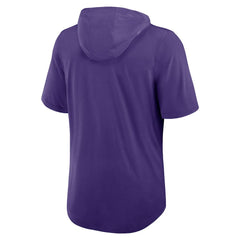 Minnesota Vikings Nike Lockup Tri-Blend Hoodie T-Shirt