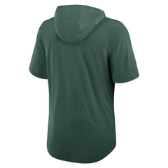 Green Bay Packers Nike Lockup Tri-Blend Hoodie T-Shirt