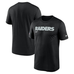 Las Vegas Raiders Nike Sideline Legend Dri-FIT T-Shirt