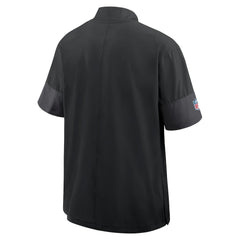Minnesota Vikings Nike Sideline Short Sleeve Quarter-Zip Dri-FIT Coach Jacket