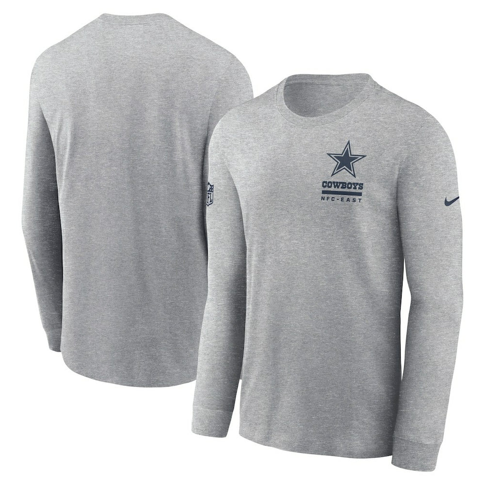 Dallas Cowboys Nike Sideline Dri-FIT Long Sleeve T-Shirt