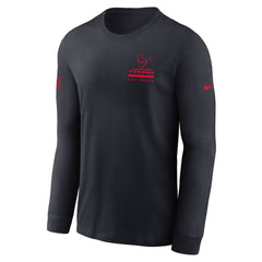 Houston Texans Nike Sideline Dri-FIT Long Sleeve T-Shirt